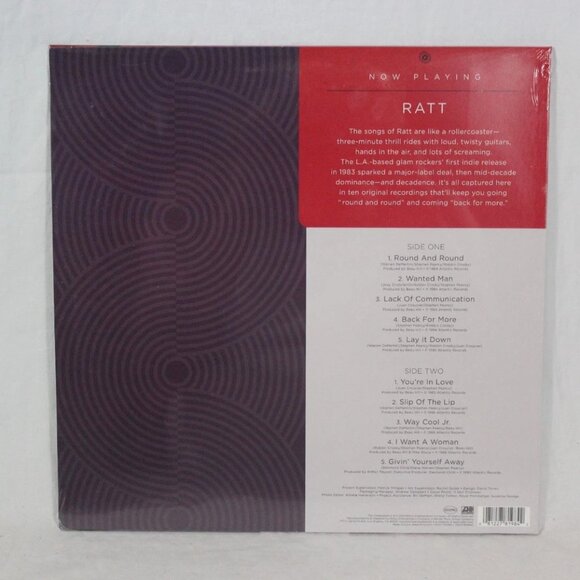 Ratt Now Playing LP ~ Exclusive Colored Vinyl ~ New/Sealed! - Picture 2 of 2